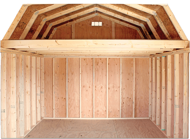 Lofted Barn Garage Package