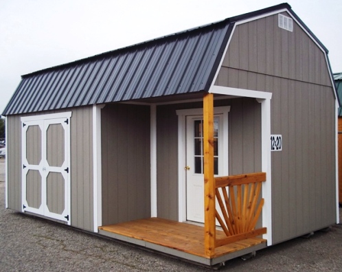 Side Porch Package Lofted barn